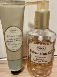 SABON ハンドクリーム & リフレッシュハンドジェル