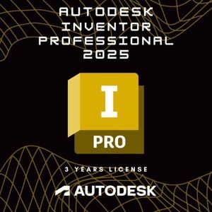 正規 Autodesk Inventor Professional 2022～2025 Win64bit/Mac 3台利用可 3年版