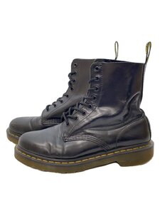 Dr.Martens◆8ホール/ブーツ/US8/BLK/レザー