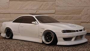 ヨコモ S14 アディクション フルエアロ 後期仕様 SRPドアノブ 中古ボディ