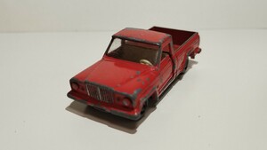 【中古品】ミニカー　イギリス製　LESNEY　ジープ　JEEP　GLADIATOR