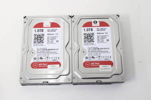 B806 2個セット Western Digital WD Red NAS ware 3.0 1TB WD10EFRX