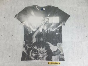 おしゃれ！H&M エイチ・アンド・エム メンズ 転写ビッグプリント Tシャツ