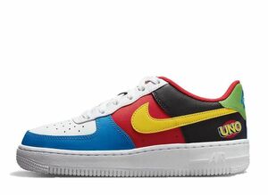 UNO x Nike Air Force 1 Low "White/Yellow/University Red" 27.5cm DC8887-100