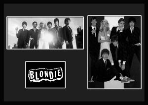 10種類!Blondie/ブロンディ /ROCK/ロックバンドグループ/証明書付きフレーム/BW/モノクロ/ディスプレイ (5-3W)