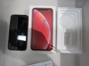 Apple iPhone XR 64GB (PRODUCT)RED SIMロックあり ソフトバンク 残債なし(0603DT)8AM-1