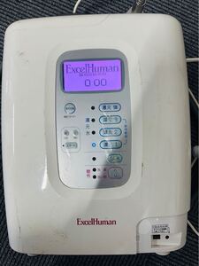 【1円〜】 ExcelHuman エクセルヒューマン 管理医療機器連統式電解水生成器 アルカリイオン整水器 通電確認済み 現状出品