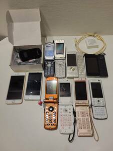 【ND-24.1FH】1円スタート 携帯 ジャンク品 おまとめ ガラケー スマホ 動作未確認 本体 部品取り 中古 現状品 IMEI:356732082893767 他