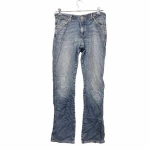 Wrangler デニムパンツ W33 ラングラー ブルー コットン 古着卸 アメリカ仕入 2405-395