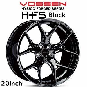 VOSSEN HF5 20インチ ホイール シボレー コルベット C8 20inch 9.0J 11.0J 1台分 ブラック マットガンメタル フローフォーミング 鋳造