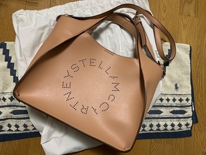 新品 ステラマッカートニー ステラ ロゴ クロスボディ レザー バッグ STELLA McCARTNEY