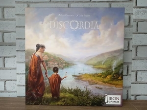 ボードゲーム ディスコルディア DISCORDIA 日本語訳付き 内容物一部欠品有り