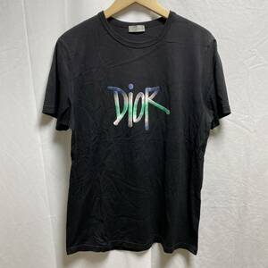 Dior ディオール　 SHAWN STUSSY Logo Tee ショーンステューシー　ロゴ刺繍　Tシャツ