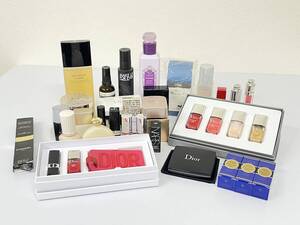 コスメまとめ 35点 化粧品 CHANEL シャネル Dior ディオール その他 中古 ジャンク