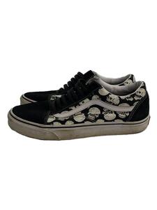 VANS◆ローカットスニーカー/28.5cm/BLK/スカル