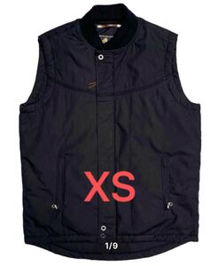 XS 新品タグ付 24AW ダービーオブサンフランシスコ ベスト Style 302 黒 Derby of San Francisco ワークベスト ブラック VEST 木村拓哉さん