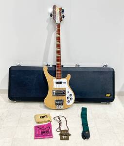 蘇さ(NKY19)　楽器　エレキベース　Rickenbacker　リッケンバッカー　4001　ケース付き　同梱不可　中古品　180サイズ