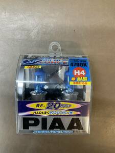 PIAA ピア　H4 エクストリーム・フォース バルブ　4700K 0000T-MB40Ｗ-799　ホワイトブルー光 12V 60/55W S:E0