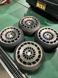 rotiform ホイール　30プリウス　5穴　100 18インチ9.5J. トヨタ　9.5J. プリウス　カスタム　アルミ