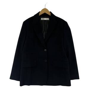 ZARA ザラ ビックシルエット テーラードジャケット sizeEUR XS/ブラック