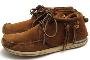 VISVIM ビズビム ローカットスニーカー 0112201001005 FBT SHAMAN JP 英国産カウスウェード 牛革 定番 Vibramソール モカシン