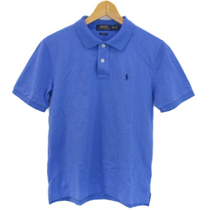 ポロラルフローレン ポロシャツ トップス 半袖クラシックフィット キッズ 男の子用 L/G(14-16)サイズ ブルー POLO RALPH LAUREN