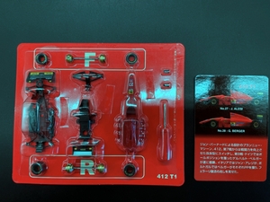 〓KYOSHO 京商〓1/64 フェラーリ F1 ミニカーコレクション 412 T1 (1994) No.27 ジャン・アレジ@ Ferrari Formura car model ジャンク