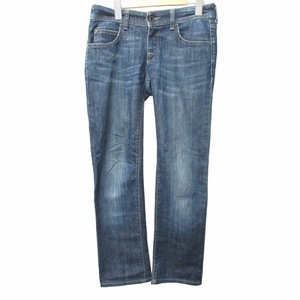 アルマーニ ジーンズ ARMANI JEANS 90s ヴィンテージ デニム ジーンズ ストレッチ 青 ブルー 27 約M相当 0323■GY31 レディース