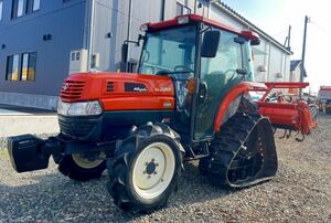 岩手　クボタ KL330 KINGWEL 4WD パワクロ ＰＴＯ　クボタRL8K ロータリー エアコンキャヒン付き 使用時間954