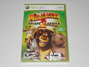 xbox360★MADAGASCAR ESCAPE 2 AFRICA 海外版★新品未開封