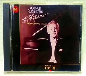【 中古 CD 】 ショパン マズルカ全集 Ⅱ ◆ ルービンシュタイン ◆ BMG ◆ 1999 ◆ Chopin Rubinstein ◆ クリーニング済