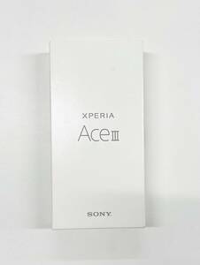「新品」SIMフリー SONY XPERIA Ace III SOG08 Gray 送料無料