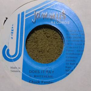 On The Right Track Riddim Single 2枚Set from Jammys Chuck Fender Admiral Bailey