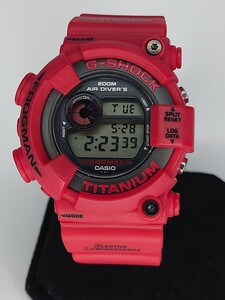 カシオ　フロッグマン2000チタンG-SHOCK DW-8200 フロッグマン2000 限定 稼動品(2024年5月電池交換済)　中古　本体のみ