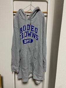 Champion×RODEOCROWNS チャンピオン×ロデオクラウンズ　パーカーワンピース　スウェットワンピース