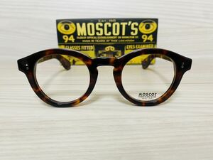 MOSCOT モスコット★メガネフレーム★KEPPE★伊達眼鏡 ウェリントン 鼈甲柄 ボストン 人気セルフレーム★未使用 美品★