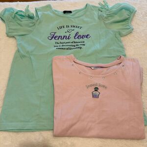 ジェニーラブ　可愛い半袖Tシャツ 2枚