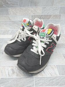 ◇ New Balance ニューバランス WL574HRK スニーカー シューズ サイズ24.0cm ブラック レディース P