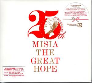 MISIA/MISIA THE GREAT HOPE BEST (初回生産限定盤) 限定サコッシュランダム同梱、ツアーチケット先行受付シリアルナンバー封入！