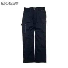 OAKLEY side pocket cargo pants Y2K black