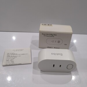 1029y05r Bakibo Wi-Fi スマートプラグ 消費電力 遠隔操作 NX-SM300 iOS Android Google Alexa