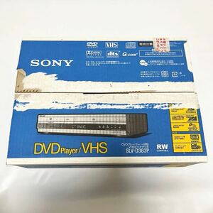 未使用品 SONY SLV-D383P DVD プレーヤー 一体型 VHSビデオデッキ