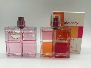 ■【YS-1M】 香水 ■ ジバンシー GIVENCHY ■ ソー ジバンシー EDT マイジバンシー EDT ■ 50ml 2本セット まとめ 【同梱可能商品】K■