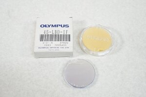 [NZ][A59557KP] 未使用品 OLYMPUS オリンパス 45-LBP-IF 顕微鏡用フィルターー 元箱付き