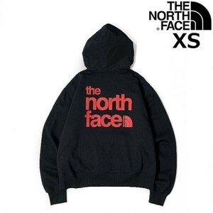 1円～!売切!【正規新品】THE NORTH FACE◆W COORDINATES HOODIE パーカー US限定 フードナイロン切替 ハーフドームロゴ(XS)黒 181130-15