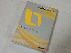 A-03702●Microsoft Office Mac 2008 日本語版