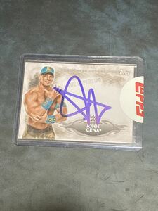 2015WWE Undisputed John Cena AUTO ジョン・シナ　直筆サイン