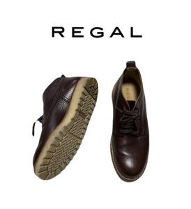 REGAL/リーガル/チャッカブーツ/size26cm/ブラウン/レザー