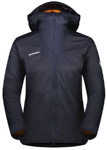 Mammut マムート Flex Air IN Hooded ジャケット レディース Mサイズ marine Women 品番: 1013-03010