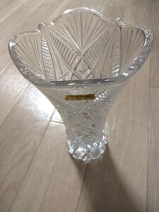 【未使用】花瓶　Noritake　ノリタケ　CRYSTAL 